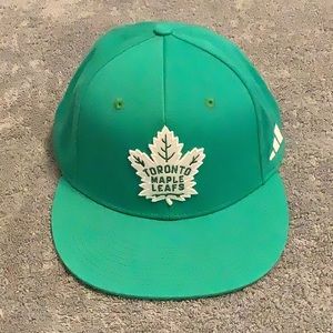 Adidas Toronto Maple Leafs St Patricks Day Snapback Cap